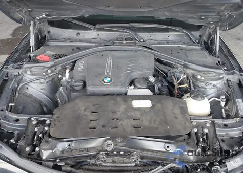 2014 BMW 328I from USA, damaged, VIN WBA3C1C53EK105349